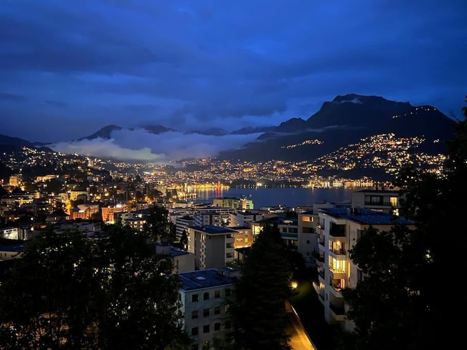 Panorama Suite In Lugano - Pazzallo Paradiso Ngoại thất bức ảnh