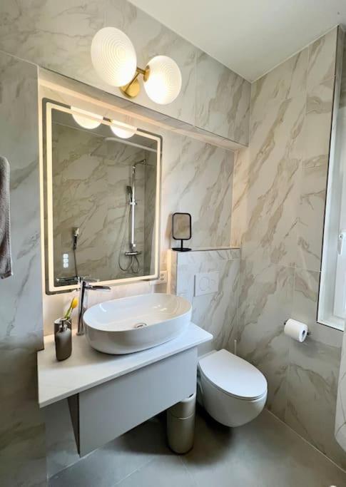 Panorama Suite In Lugano - Pazzallo Paradiso Ngoại thất bức ảnh