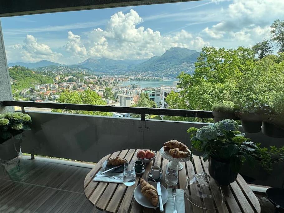 Panorama Suite In Lugano - Pazzallo Paradiso Ngoại thất bức ảnh