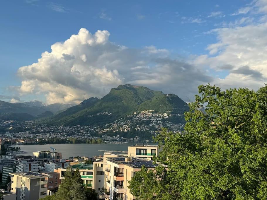 Panorama Suite In Lugano - Pazzallo Paradiso Ngoại thất bức ảnh