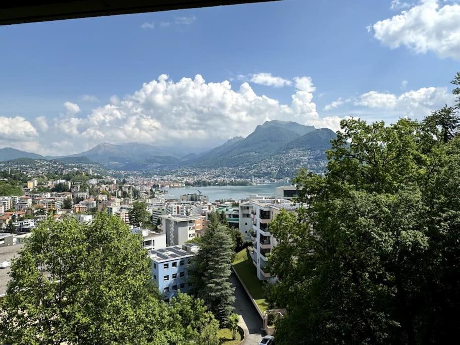 Panorama Suite In Lugano - Pazzallo Paradiso Ngoại thất bức ảnh
